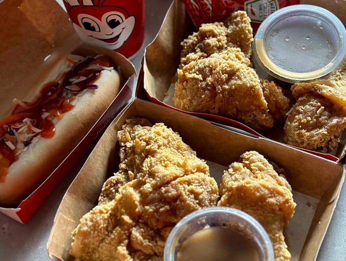 First look Jollibee opens fast food drivethru at a petrol station in Jurong CNA Lifestyle